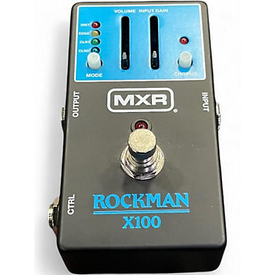Used MXR ROCKMAN X100 Effect Pedal