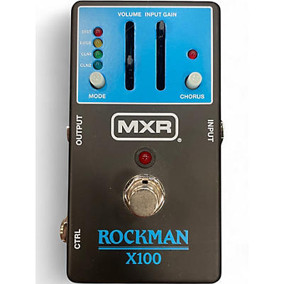 Used MXR ROCKMAN X100 Effect Pedal