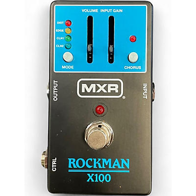 Used MXR ROCKMAN X100 Effect Pedal