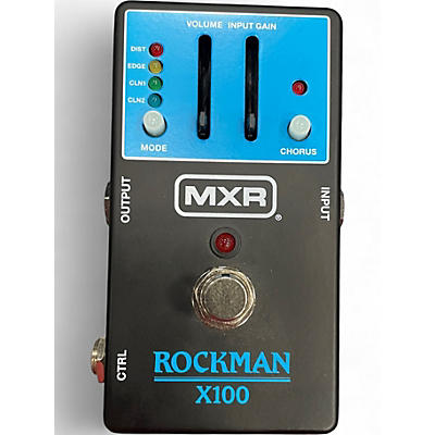 Used MXR ROCKMAN X100 Effect Pedal