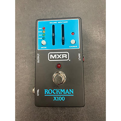 Used MXR ROCKMAN X100 Effect Pedal