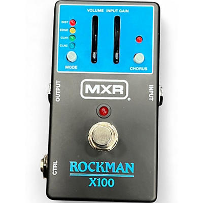 Used MXR ROCKMAN X100 Effect Processor