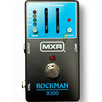 Used MXR ROCKMAN X100 Effect Processor