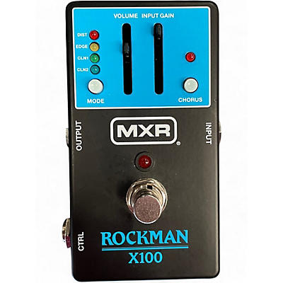 Used MXR ROCKMAN X100 Pedal