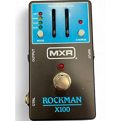 Used MXR ROCKMAN X100 Pedal