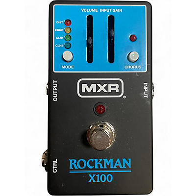 Used MXR Rockman X100 Analog Tone Processor Effect Pedal