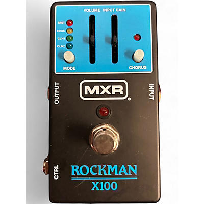 Used MXR Rockman X100 Effect Pedal