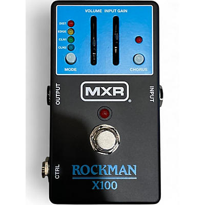 Used MXR Rockman x100 Effect Pedal