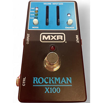 Used MXR Rockman x100 Effect Pedal
