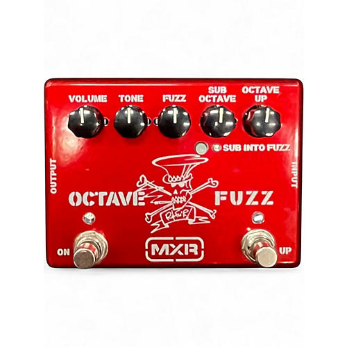 Used MXR SF01R Octave Fuzz Effect Pedal