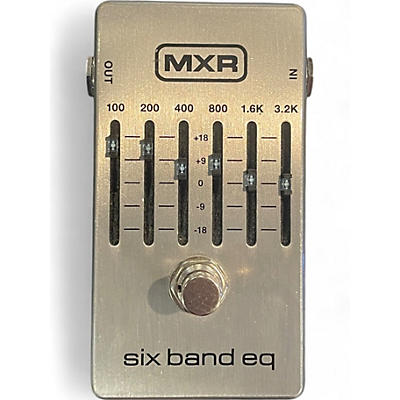 Used MXR SIX BAND EQ Pedal