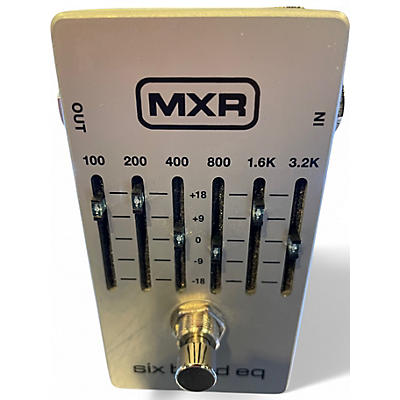 Used MXR SIX BAND EQ Pedal