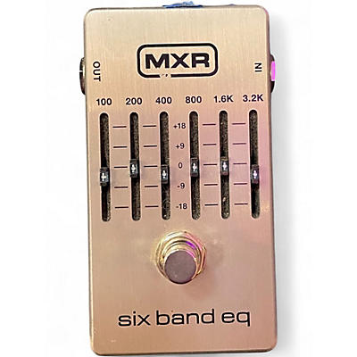 Used MXR SIX BAND EQ Pedal