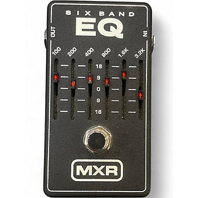 Used MXR SIX BAND EQ Pedal