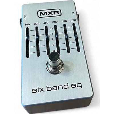 Used MXR SIX BAND EQ Pedal