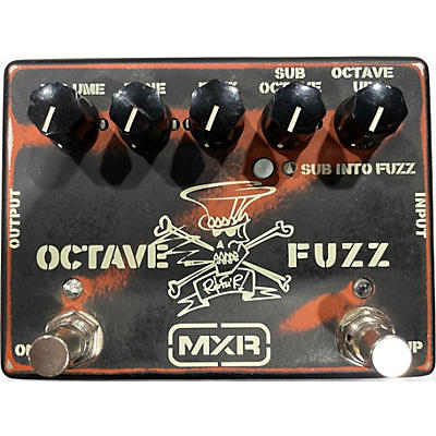 Used MXR SLASH OCTAVE FUZZ Effect Pedal