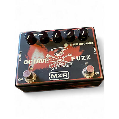 Used MXR SLASH OCTAVE FUZZ Effect Pedal