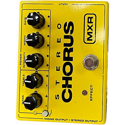 Used MXR STEREO CHORUS Effect Pedal