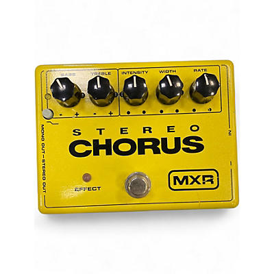 Used MXR STEREO CHORUS Effect Pedal