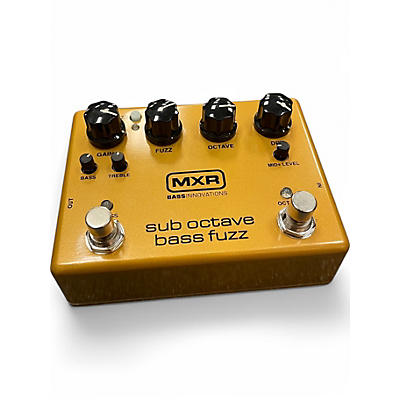 Used MXR SUB OCTAVE BASS FUZZ Bass Effect Pedal