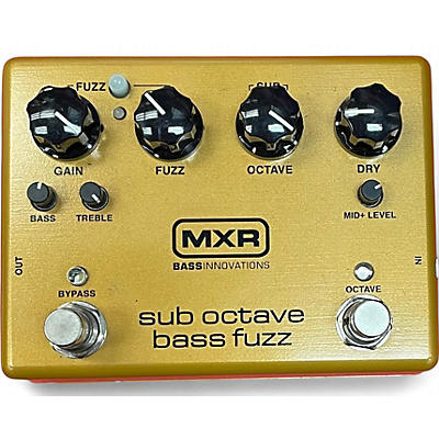 MXR Used MXR SUB OCTAVE BASS FUZZ Effect Pedal