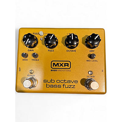 Used MXR SUB OCTAVE BASS FUZZ  Effect Pedal