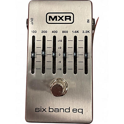 Used MXR Six Band EQ Pedal