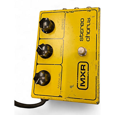 Used MXR Stereo Chorus Effect Pedal