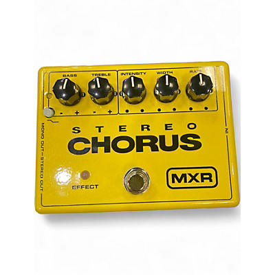 Used MXR Stereo Chorus Effect Pedal
