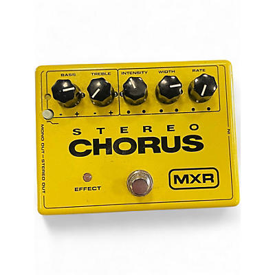 Used MXR Stereo Chorus Effect Pedal