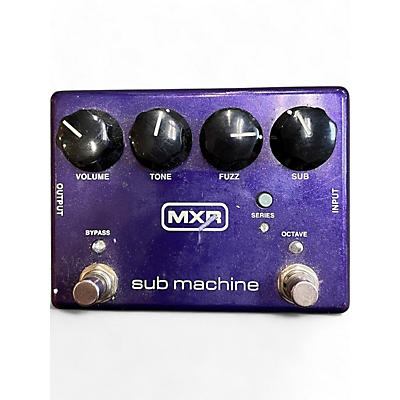 Used MXR Sub Machine Octave Fuzz Effect Pedal