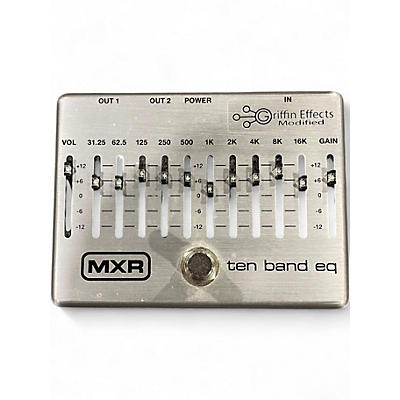 Used MXR TEN BAND EQ GRIFFIN EFFECTS MODIFIED Pedal