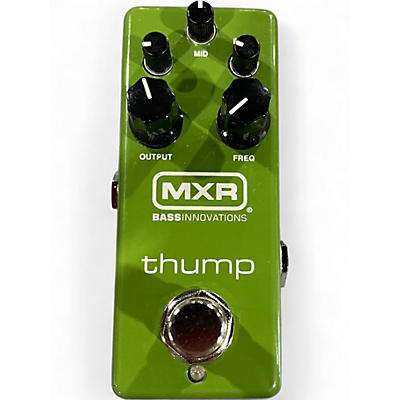 Used MXR THUMP BASS PREAMP Bass Effect Pedal
