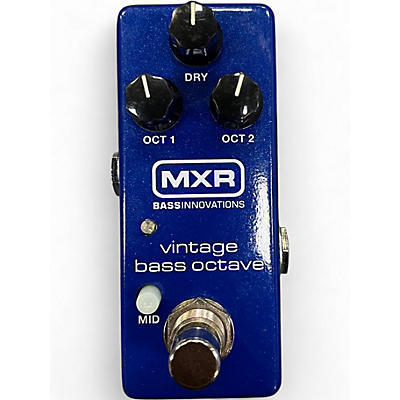 Used MXR VINTAGE BASS OCTAVE Effect Pedal