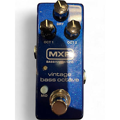 Used MXR VINTAGE BASS OCTAVE Effect Pedal