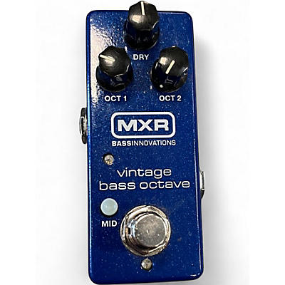 Used MXR VINTAGE BASS OCTAVE Effect Pedal