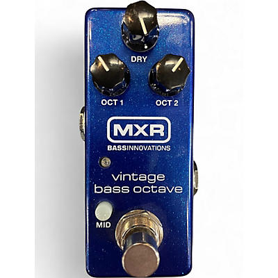 Used MXR VINTAGE BASS OCTAVE MINI Effect Pedal