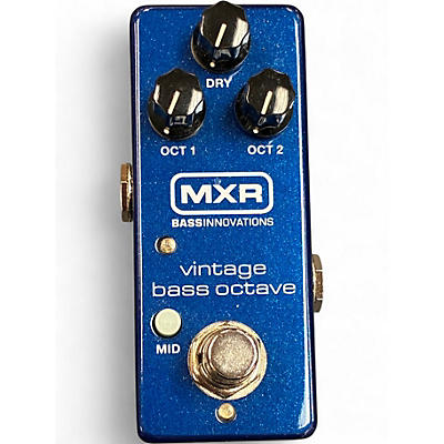 Used MXR Vintage Bass Octave Bass Effect Pedal