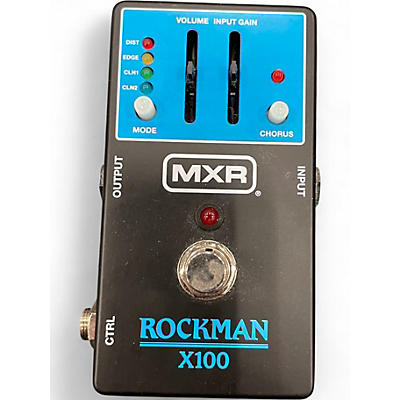 Used MXR X100 Rockman Effect Pedal