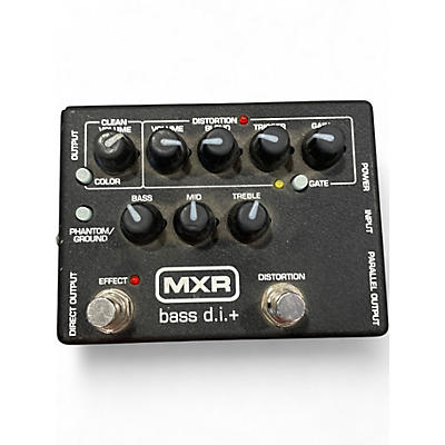 Used MXR bass D.I. + Pedal