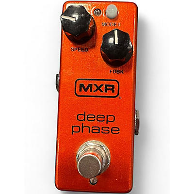 Used MXR deep phase Effect Pedal