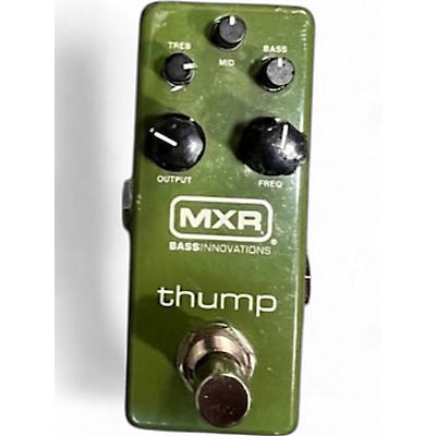 MXR Used MXR m281 thump bass preamp Bass Effect Pedal