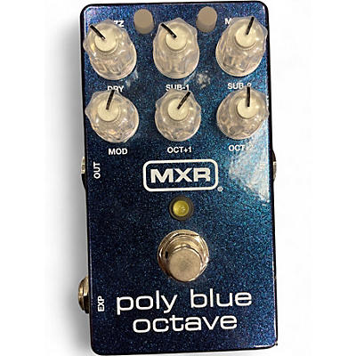 Used MXR m306 poly blue octave Effect Pedal
