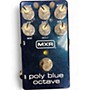Used MXR m306 poly blue octave Effect Pedal