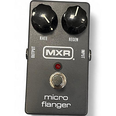 Used MXR micro flanger Effect Pedal