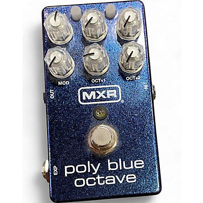 MXR Used MXR poly blue octave Effect Pedal