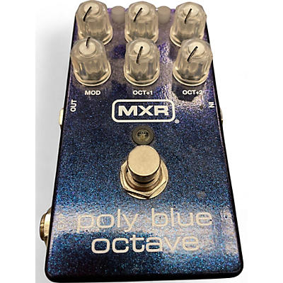 Used MXR poly blue octave Effect Pedal