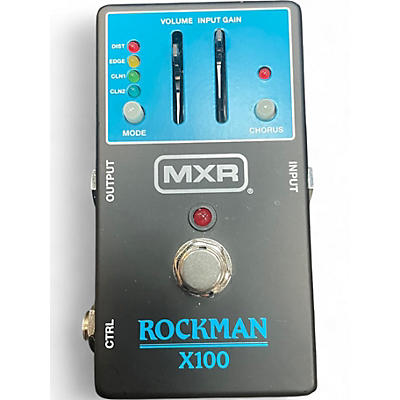 Used MXR rockman x100 Effect Pedal