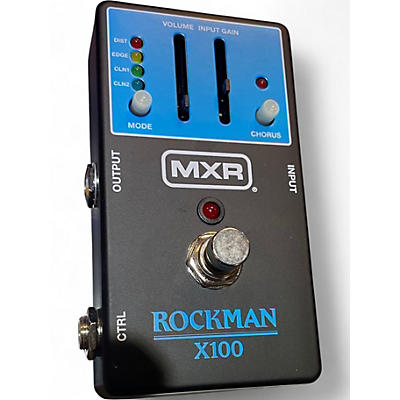 Used MXR rockman x100 Effect Pedal