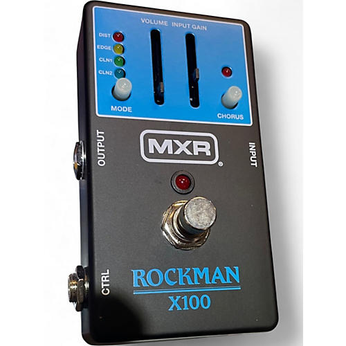 Used MXR rockman x100 Effect Pedal